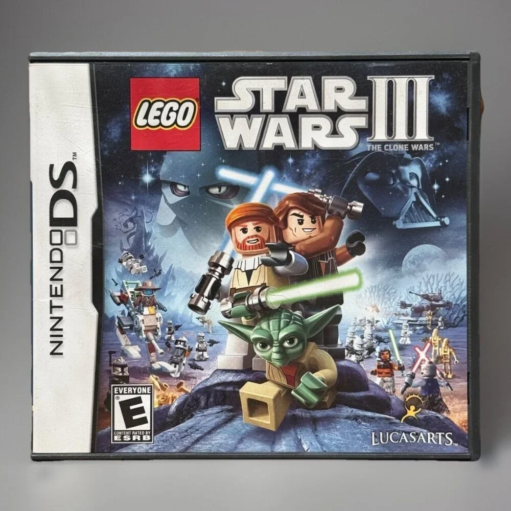 LEGO Star Wars III: The Clone Wars (Nintendo‎ DS, 2011) Working Tested CIB